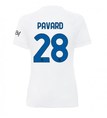Lacne Ženy Futbalové dres Inter Milan Benjamin Pavard #28 2023-24 Krátky Rukáv - Preč